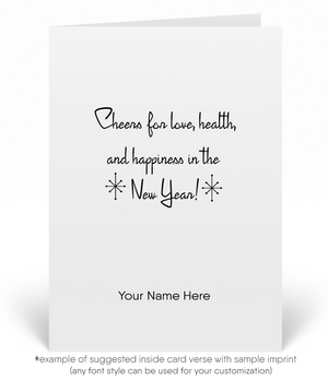 1920's Retro Art Deco Happy New Year Cards