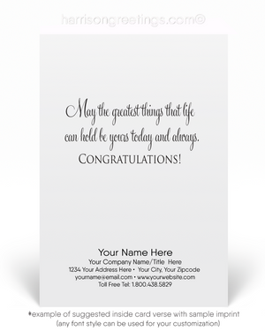 Watercolor Happy Anniversary Greeting Cards