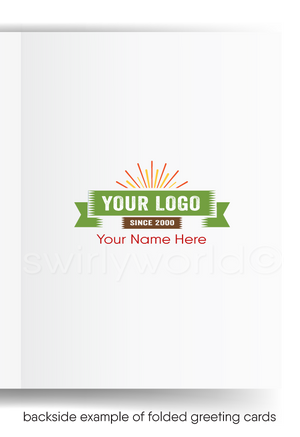 Funny Military Business Happy Birthday Cards for Customers