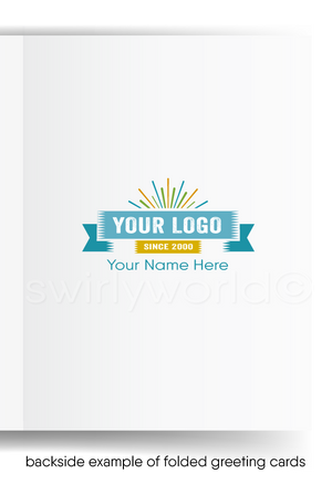 Funny Cartoon Hillbilly "Thank You For Your Business" Customer Appreciation Cards