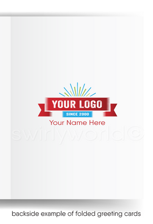 Funny Humorous Thank You For Your Referral Greeting Cards for Clients