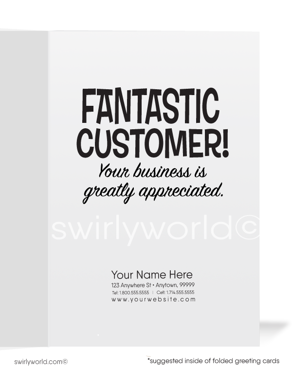 You're A Doggone Good Customer Thank You Cards