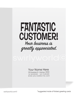 You're A Doggone Good Customer Thank You Cards