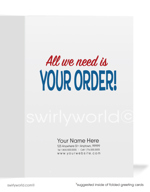 "Ready To Deliver" Sales Prospecting Business Customer Greeting Cards