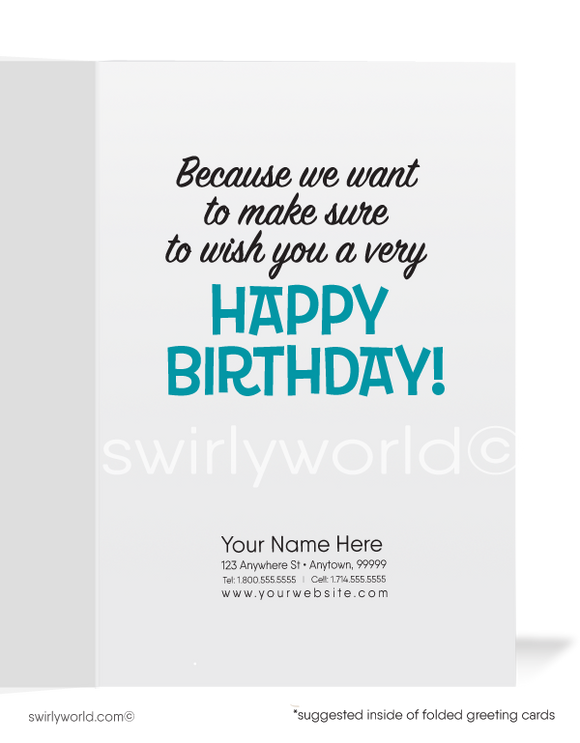 Funny Crab Wholesale Happy Birthday Cards for Business