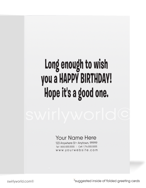 Funny Police Woman Customer Happy Birthday Cards