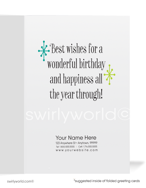 Wholesale Customer Business Happy Birthday Cards from Women