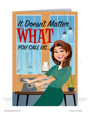 Please Call Us Cause We Miss Your Business Prospecting Sales Cards