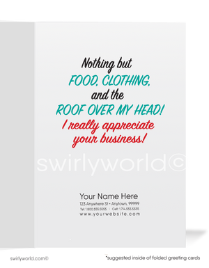 "Need Your Orders" Prospecting Sales Greeting Cards for Women
