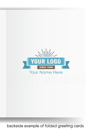 "Expresso My Thanks" Cute Women in Business Thank You Cards