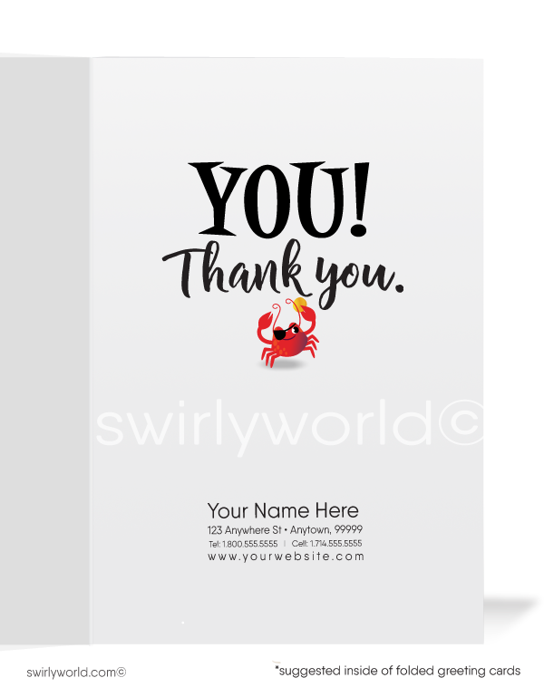 "I Treasure Your Business" Women in Business Thank You Cards