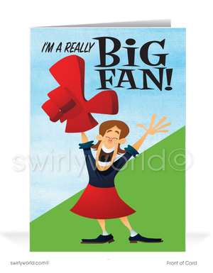 Big Fan of Your Business Thank You Customer Cards