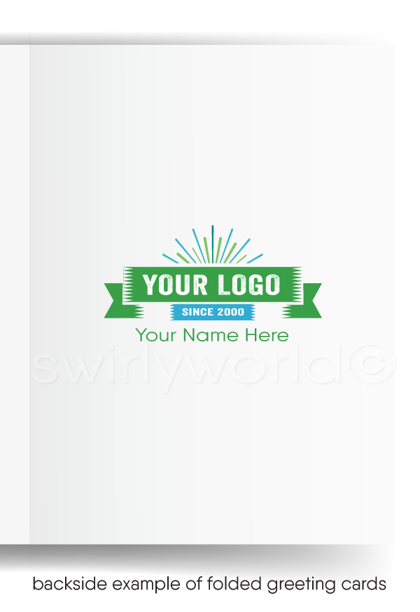 General Contractor Business Thank you Cards to Customers