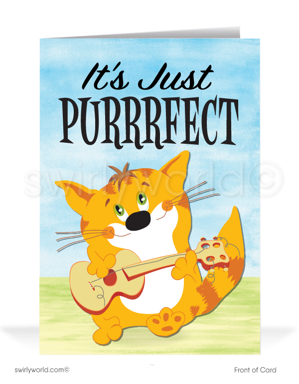 Humorous Cat Thank You Cards for Purrfect Customers