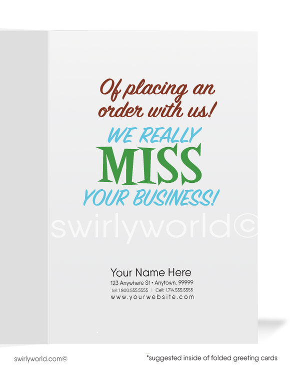 Don't Try To Weasel Your Way Out Funny Sales Customer Cards