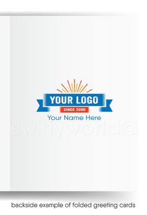 Funny Elvis Impersonator Business Thank You Cards for Clients