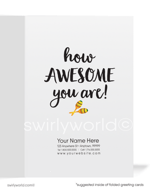 Funny Humorous Taco Fiesta Awesome Congratulations Cartoon Cards