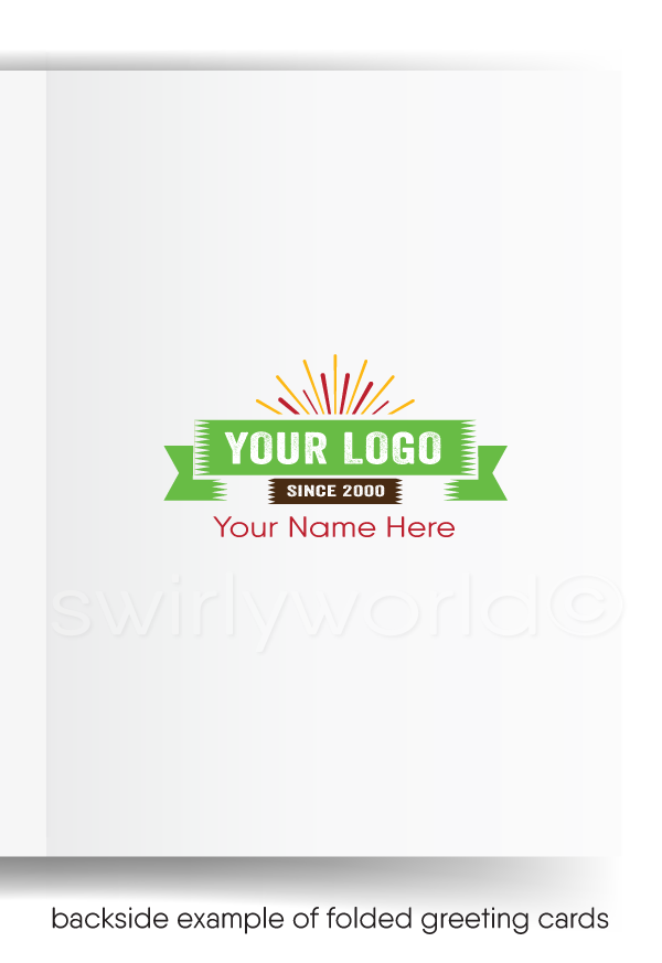 Cowboy Horse Rider Prospecting Sales Promotion Marketing Cards for Customers