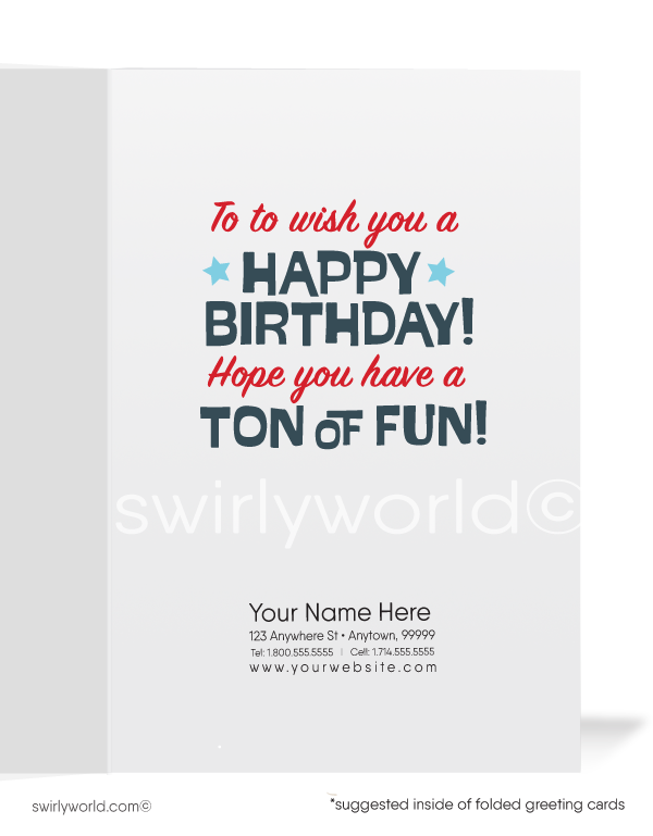 Elephant Won't Forget Your Birthday From the Office Greeting Cards