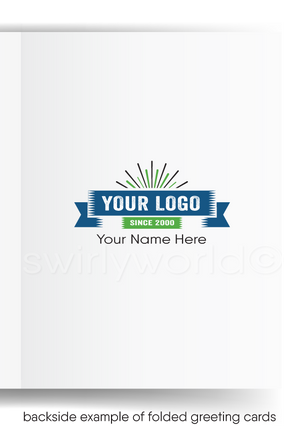 Humorous Elephant Customer Thank You For Your Business Cards