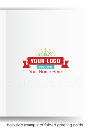 Funny Cartoon Detective We Miss Your Business Cards for Customers