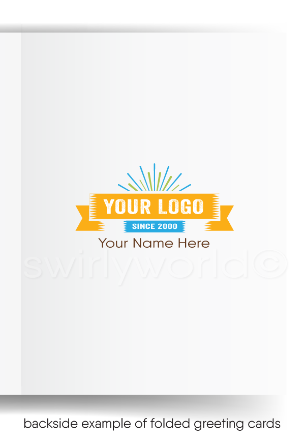 Giraffe Client Thank You For Your Referral Cards for Business Customers