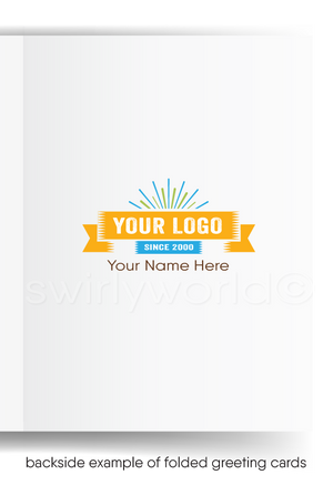 Giraffe Client Thank You For Your Referral Cards for Business Customers