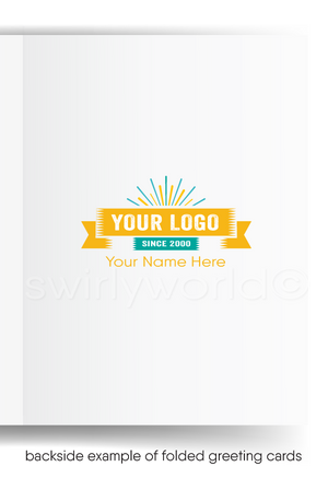 "Bless You For Your Orders" Thank You Cards for Customers