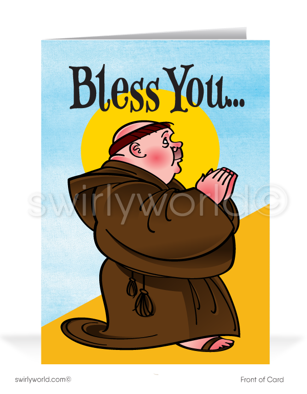 "Bless You For Your Orders" Thank You Cards for Customers