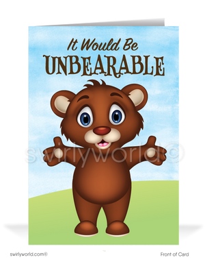 We Miss Your Business Prospecting Marketing Cards for Customers