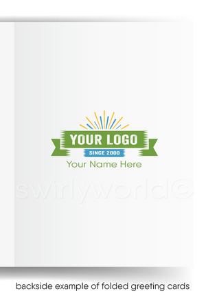 Funny "In a Pickle" Cartoon Business Customer Outreach Greeting Cards