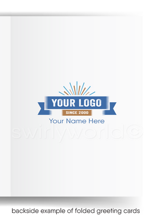 "Reports Are In" Cartoon Customer Thank You Cards for Business