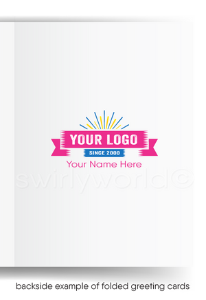 Cute Women in Business Sales Marketing Prospecting Greeting Cards