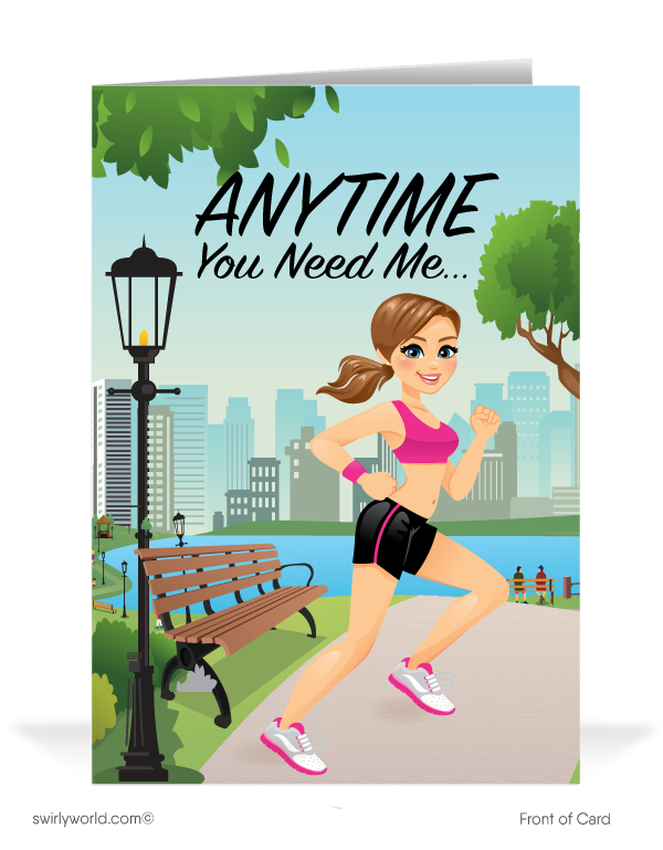 Cute Women in Business Sales Marketing Prospecting Greeting Cards