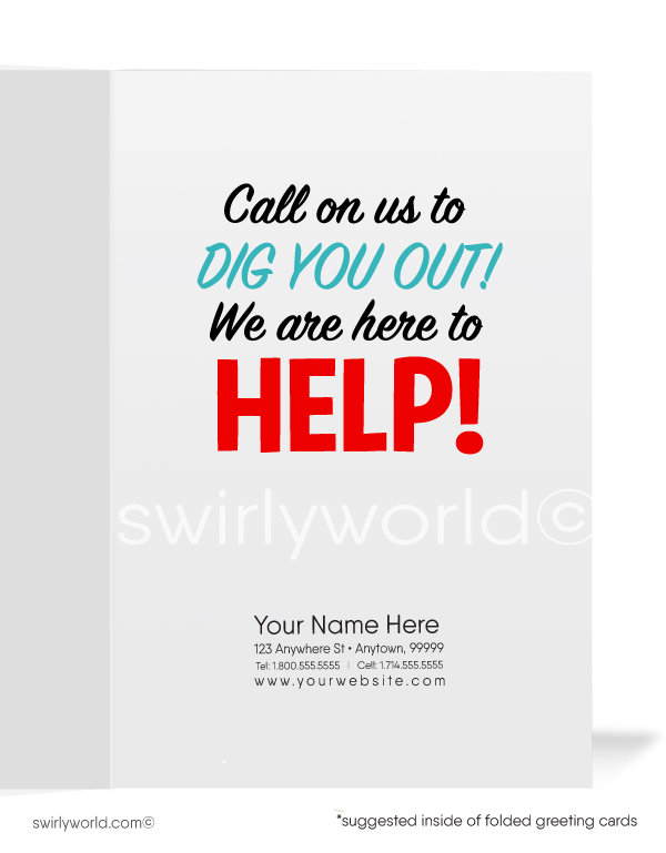 Staffing Prospecting Employee Cartoon Humorous Greetings Cards