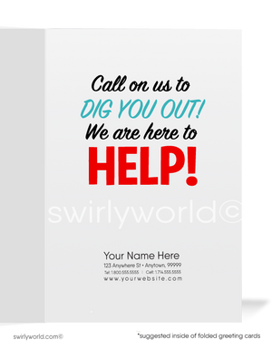 Staffing Prospecting Employee Cartoon Humorous Greetings Cards