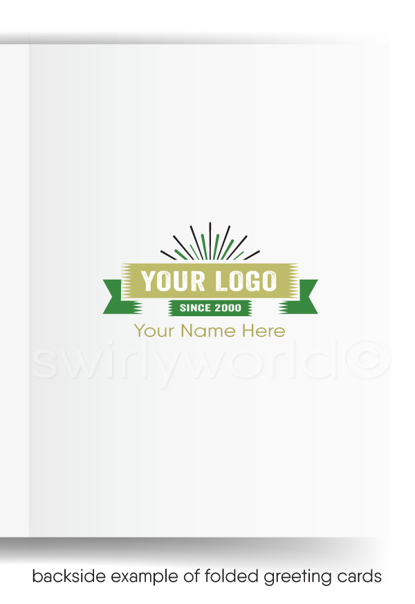 Chef Cartoon "It's Perfect Doing Business With You" Humorous Client Thank You Cards