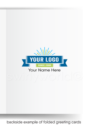 We're So BLUE Missing Your Business Customer Cards