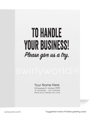 Funny Koala Bear Cartoon Prospecting New Business Customer Cards