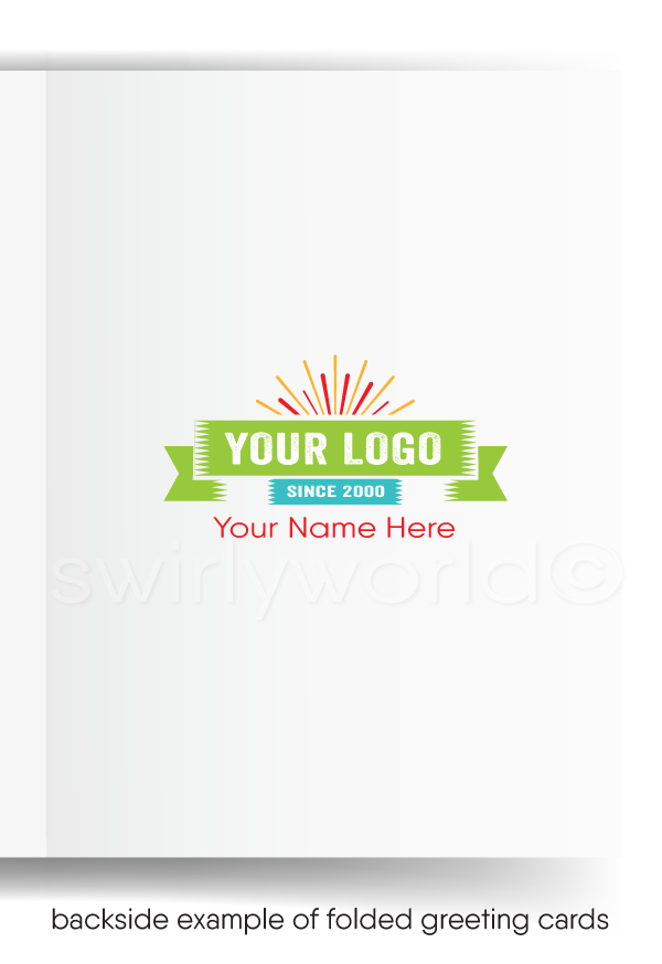 Funny Cow Business Happy Birthday Cards for Customers