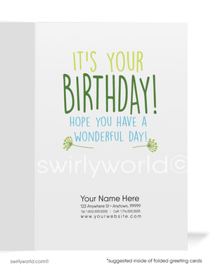 You're a "BIG DILL" Business Happy Birthday Cards for Customers