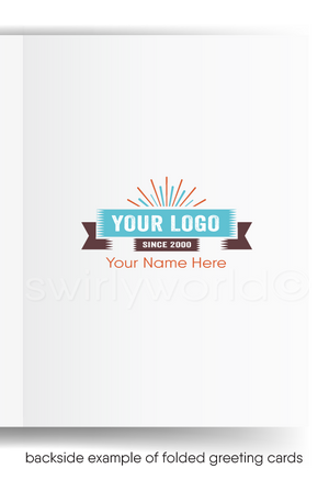 "Expresso My Thanks" Women in Business Humorous Thank You Greeting Cards