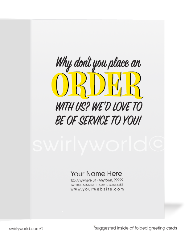 "Bright Idea" Sales Prospecting Cards for Customers