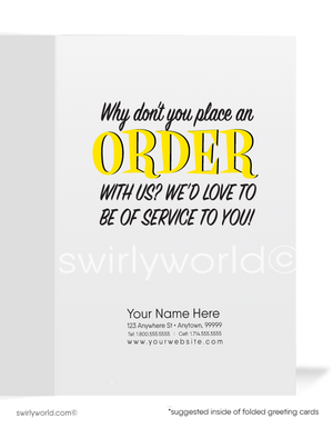 "Bright Idea" Sales Prospecting Cards for Customers