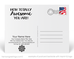 Funny Taco Thank You Postcards for Business