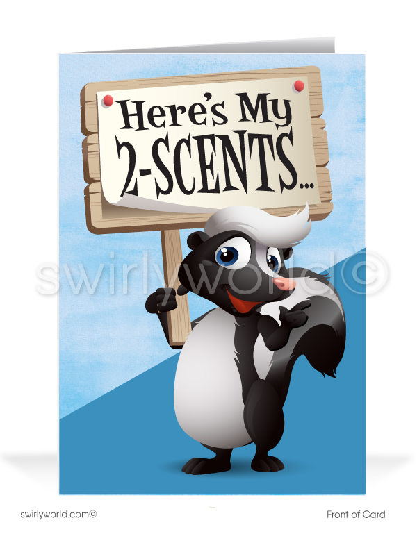 "Welcome To Our Team" Customer and Employee Cartoon Business Thank You Cards