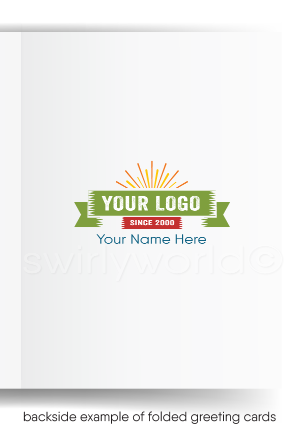 Funny Business Happy Birthday Greeting Cards for Customers