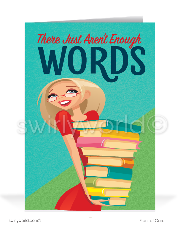 Cute Women in Business Thank You For Your Referral Client Cards