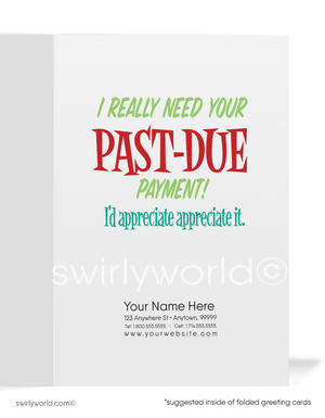 Begging For You To Pay Your Bill! Collect on Past-Due Accounts with Collection Cards!