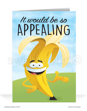 Cartoon Humorous Bill Collection Cards